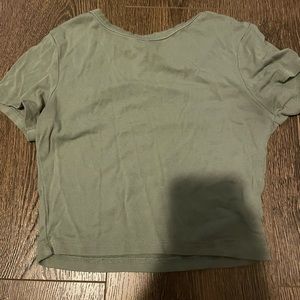 Sage green Zara short sleeve
